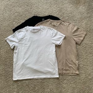 3 PACK H&M TEES